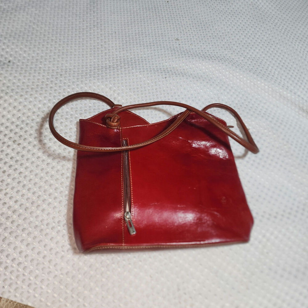 BORGO DEGLI EUC PELLE LEATHER LARGE SHOULDER BAG